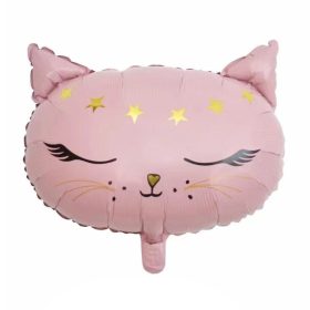 Fólia lufi – Cica, macska – Rózsaszín