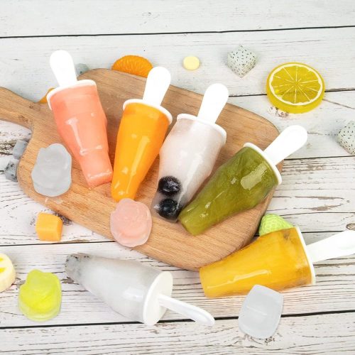 2 az 1-ben szilikon jégkrémforma és jégkockatartó – 8 részes