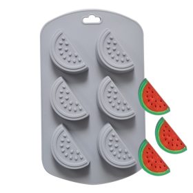 Szilikon forma dinnyeszelet mintával