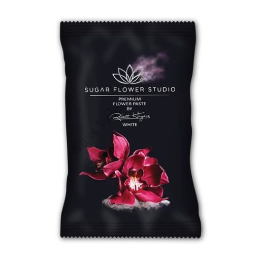 Smartflex Prémium Fehér Cukorvirág Massza – Eper ízesítéssel, 250 g
