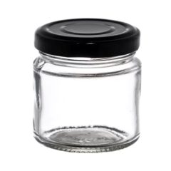   Mini befőttes üveg – Szórócukorhoz, cukordekorációhoz – 25 ml