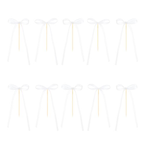 10 darabos masnis tortadísz, tortadekoráció – Fehér