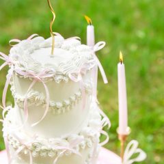  10 darabos masnis tortadísz, tortadekoráció – Rózsaszín