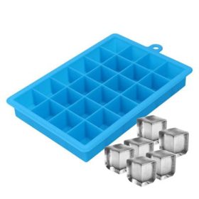 Szilikon jégkocka készítő forma – 24 részes 