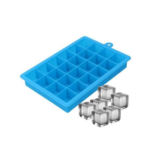 Szilikon jégkocka készítő forma – 24 részes 