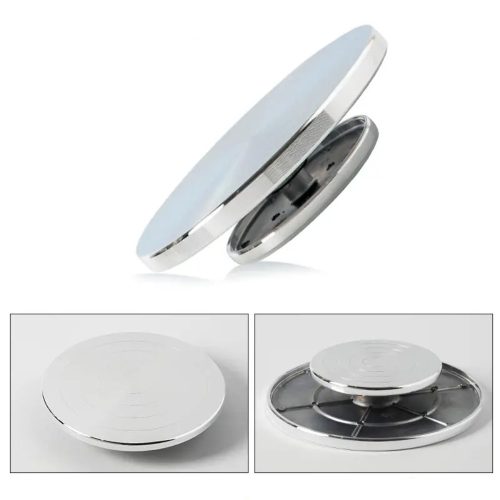 Kétoldalas alumínium forgatható tortaállvány – 20 cm és 30 cm