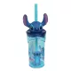 3D műanyag szívószálas pohár - Lilo és Stitch, A csillagkutya
