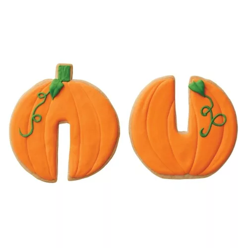 2 darabos fém süteménykiszúró - 3D halloween-i tök