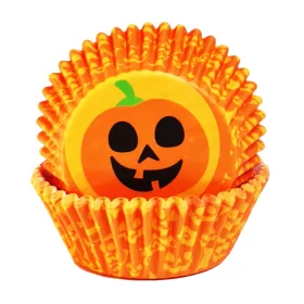 50 darabos Halloween Muffin Papír – Halloween tök