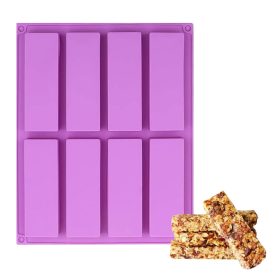   8 részes szilikon forma - Brownie, müzli szelete, csokoládé szelet