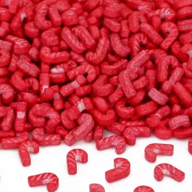   Cake-Masters szórócukor, cukorgyöngy - Piros cukorbot - 40g