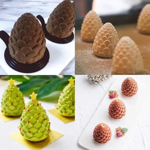 Szilikon sütemény forma, mousse forma - Toboz