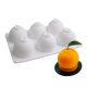 Szilikon sütemény forma, mousse forma – Narancs, mandarin