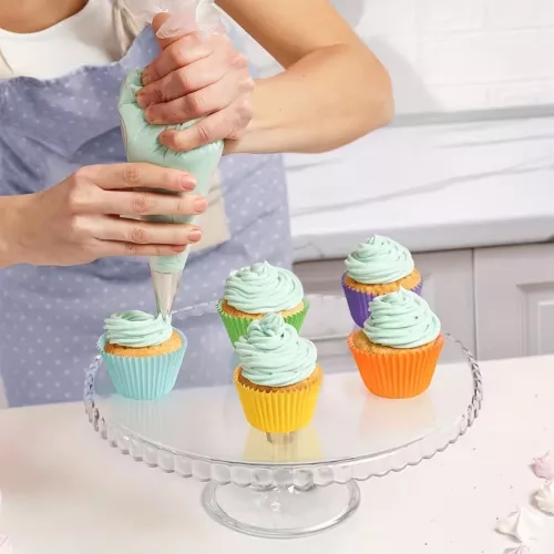 300 darabos muffin papír - Vegyes színes - 11 cm