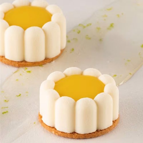 Szilikon mini torta forma, mousse forma – Kis virág