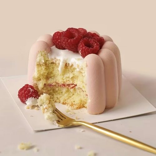 Szilikon mini torta forma, mousse forma – Kis virág