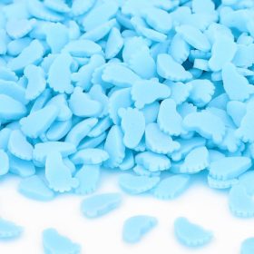 Szórócukor, cukorgyöngy - Babaváró – Kék talp - 40g