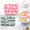 12 részes szilikon forma, mousse forma – Dinoszauruszok, dinók
