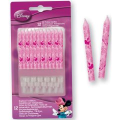 12 darabos gyertya - Disney - Minnie Junior