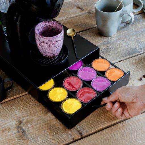Fém kávékapszula tartó - 20 db Dolce Gusto kapszulákhoz 