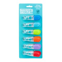 6 darabos mágneses csipesz szett - Baker's Secret 