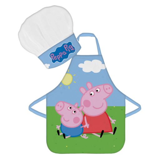 2 részes gyerek kötény szett - Peppa malac - Field