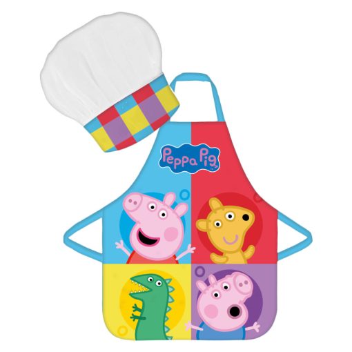 2 részes gyerek kötény szett - Peppa malac - Team