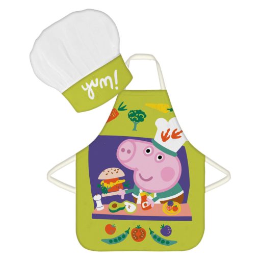 2 részes gyerek kötény szett - Peppa malac - Yum
