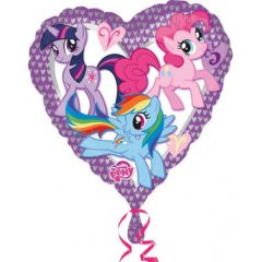 Fólia lufi - Én kicsi pónim - Heart 43 cm
