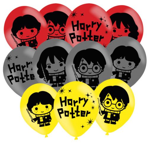 6 darabos latex lufi - Harry Potter Graphic 