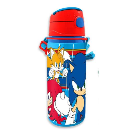 Alumínium kulacs akasztóval - Sonic a sündisznó Prime 600 ml