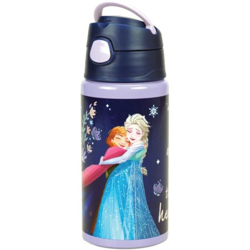 Disney Jégvarázs Together alumínium kulacs akasztóval 500 ml