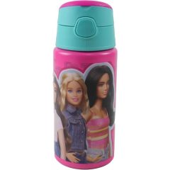 Alumínium kulacs akasztóval - Barbie Love 500 ml