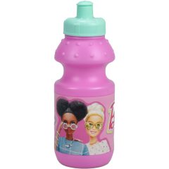 Műanyag kulacs, sportpalack - Barbie Happy Thoughts 350 ml