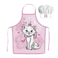   2 részes gyerek kötény szett - Disney - Marie cica Aristocat 