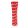 Piros Red Polka Dots papír szívószál 24 db-os