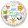 Állatos Happy Birthday Animals fólia lufi 48 cm