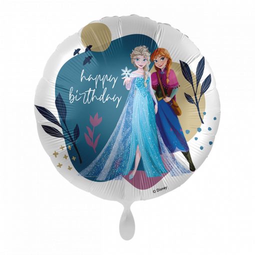 Fólia lufi - Disney - Jégvarázs Leaf - Happy Birthday 43 cm