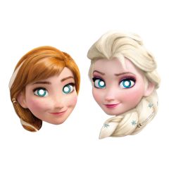   6 darabos maszk, álarc - Disney - Jégvarázs - Anna és Elza