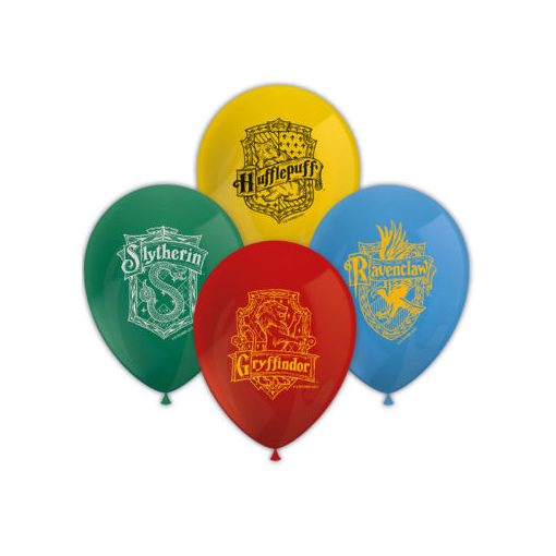 8 darabos latex lufi szett - Harry Potter - Hogwarts Houses 