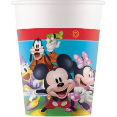 8 darabos papír pohár - Disney - Mickey Rock the House 