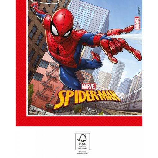 Papír szalvéta - Pókember - Crime Fighter 