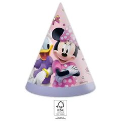   6 darabos party kalap, party csákó - Disney - Minnie Junior 