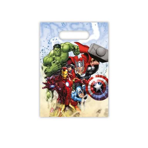6 darabos ajándéktasak, ajándékzacskó - Bosszúállók Infinity Stones 