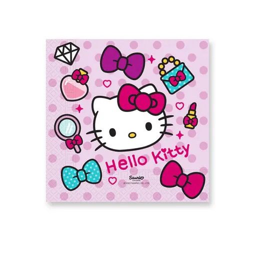 Papír szalvéta - Hello Kitty - Fashion