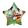Fólia lufi - Disney - Mickey Rock the House csillag 46 cm