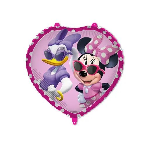 Fólia lufi - Disney - Minnie Junior - Szív 46 cm