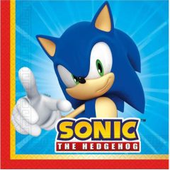 20 darabos papír szalvéta - Sonic a sündisznó 