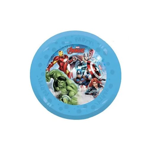 4 darabos micro prémium műanyag lapostányér szett - Bosszúállók Infinity Stones 