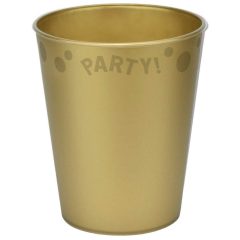 Mikrózható műanyag pohár - Gold, Arany 250 ml